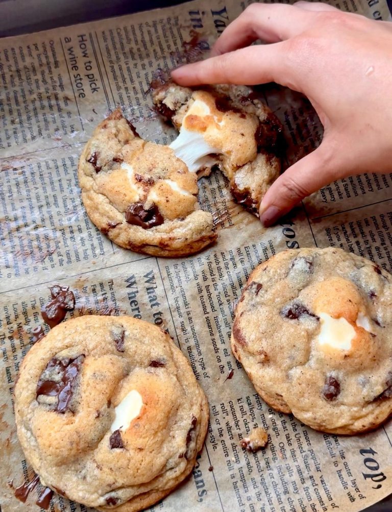 Brown Butter S’mores Chocolate Chunk Cookies