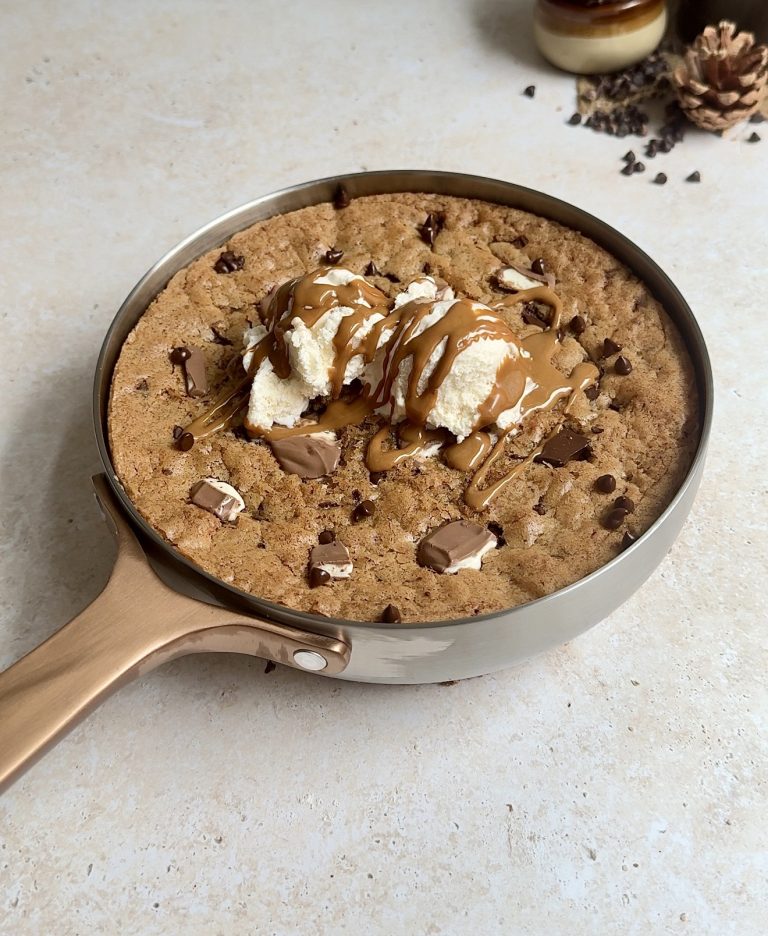 Brown Butter Chocolate Chip Cookie Skillet