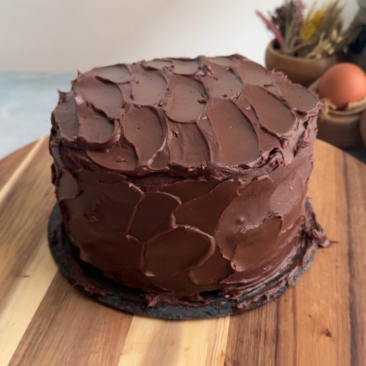 Dark Chocolate Ganache Cake​