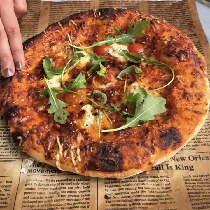 No Knead Pizza Dough