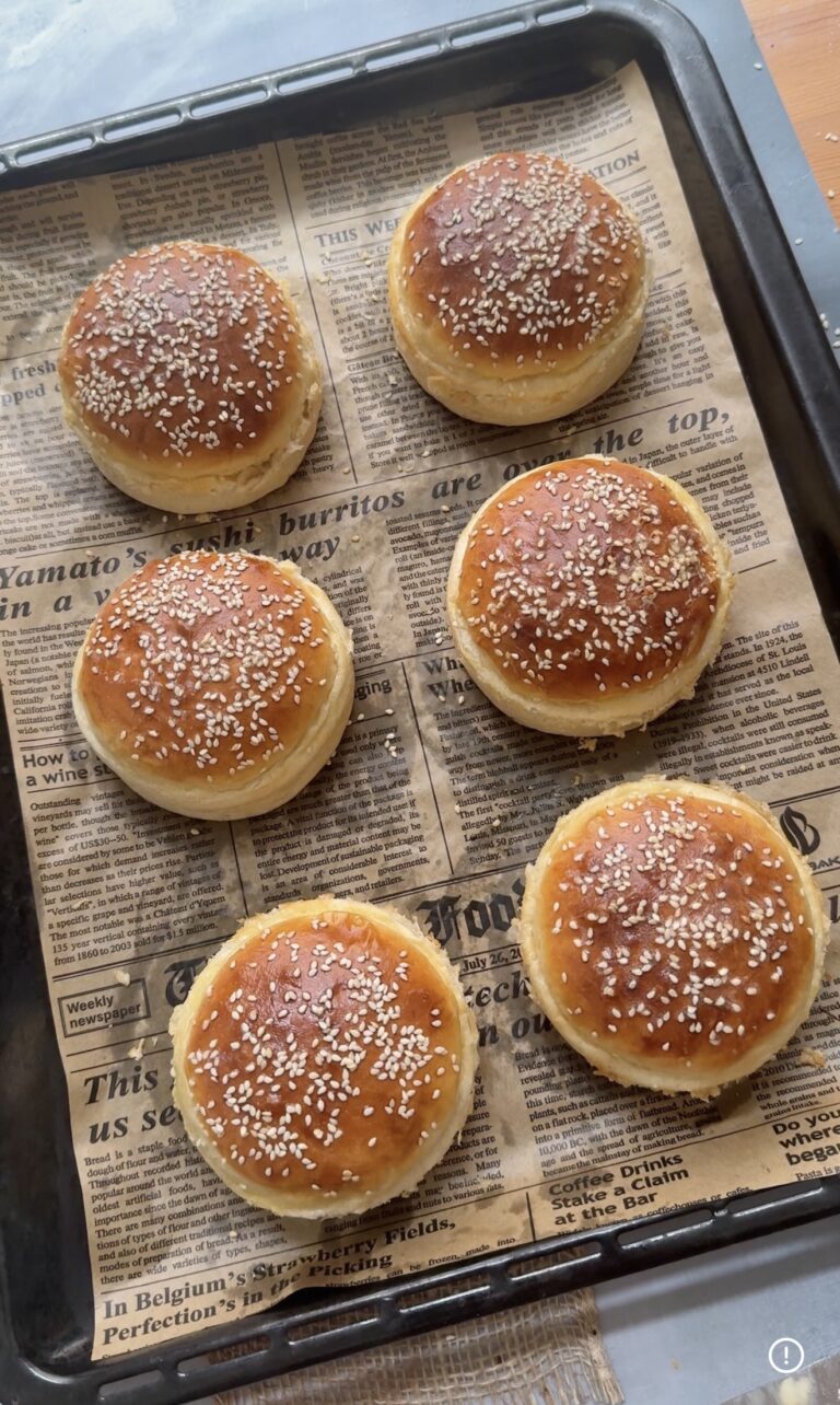 Super Soft Brioche Burger Buns
