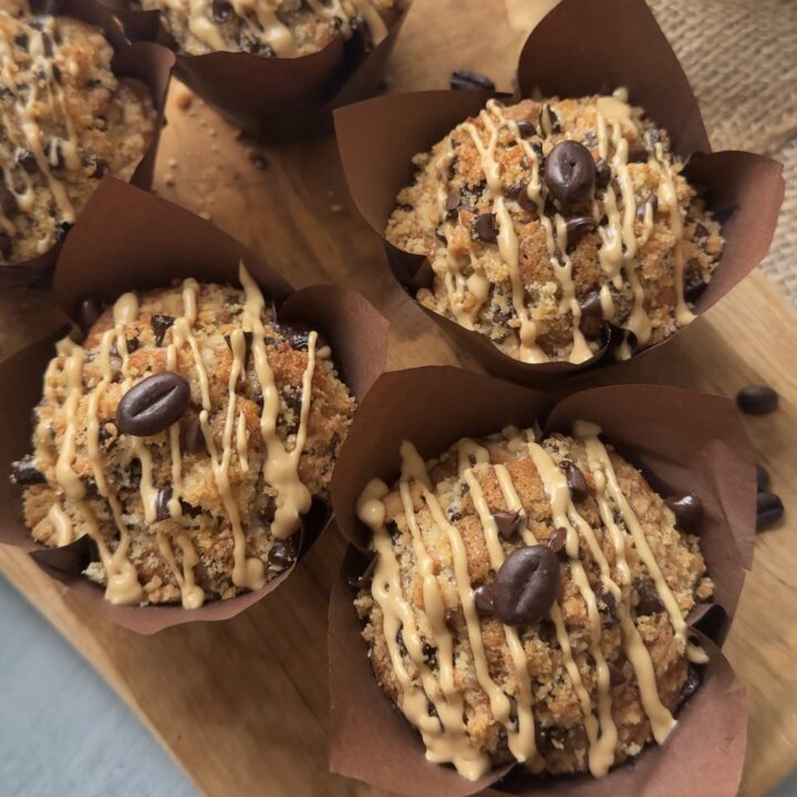 Bakery Style Coffee Crumble Muffins