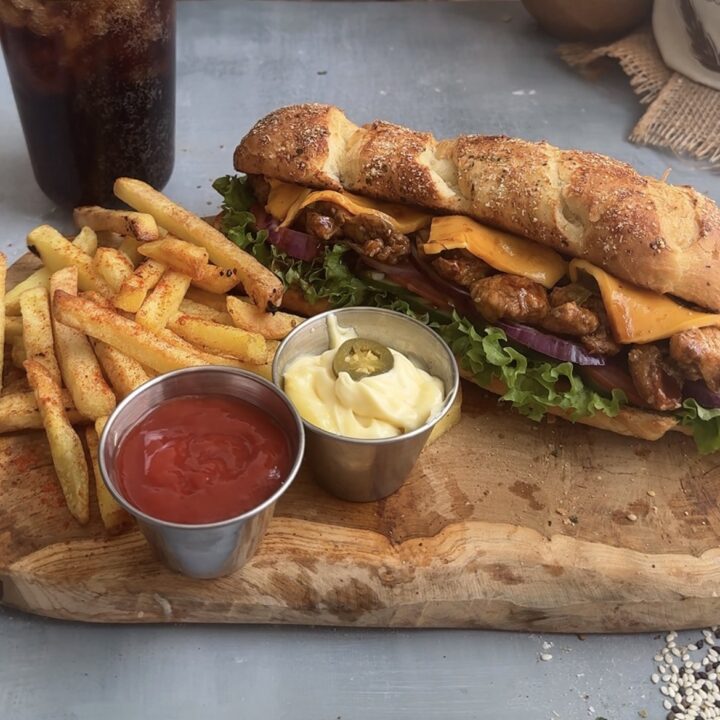 Chicken Teriyaki Subway Sandwich