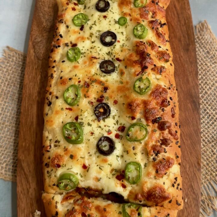 Cheesy Jalapeno Chicken Stuffed Bread