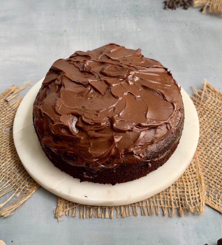 Double Chocolate Banana Cake