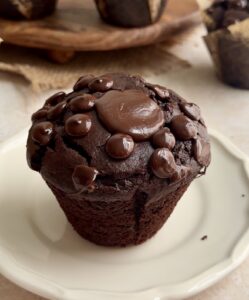 Molten Chocolate Fudge Muffins