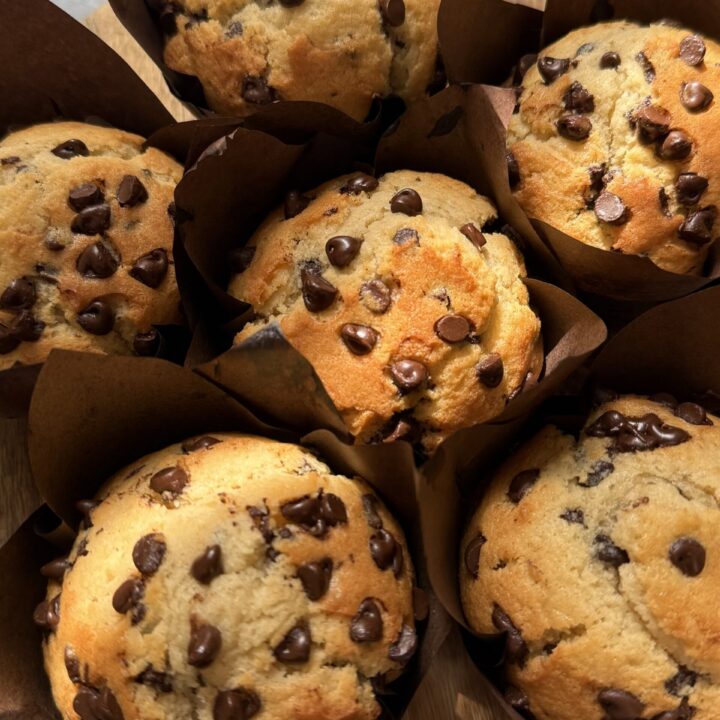 Bakery Style Chocolate Chip Muffins