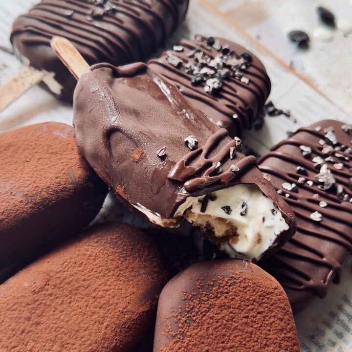 Tiramisu Ice Cream Bars