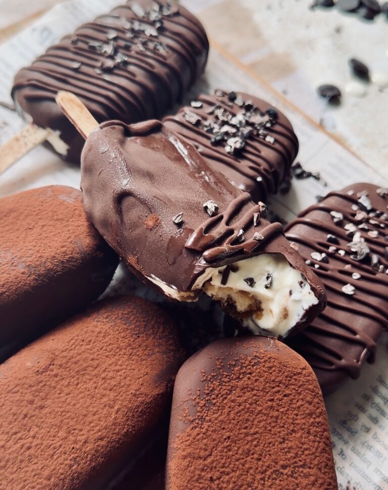 Tiramisu Ice Cream Bars