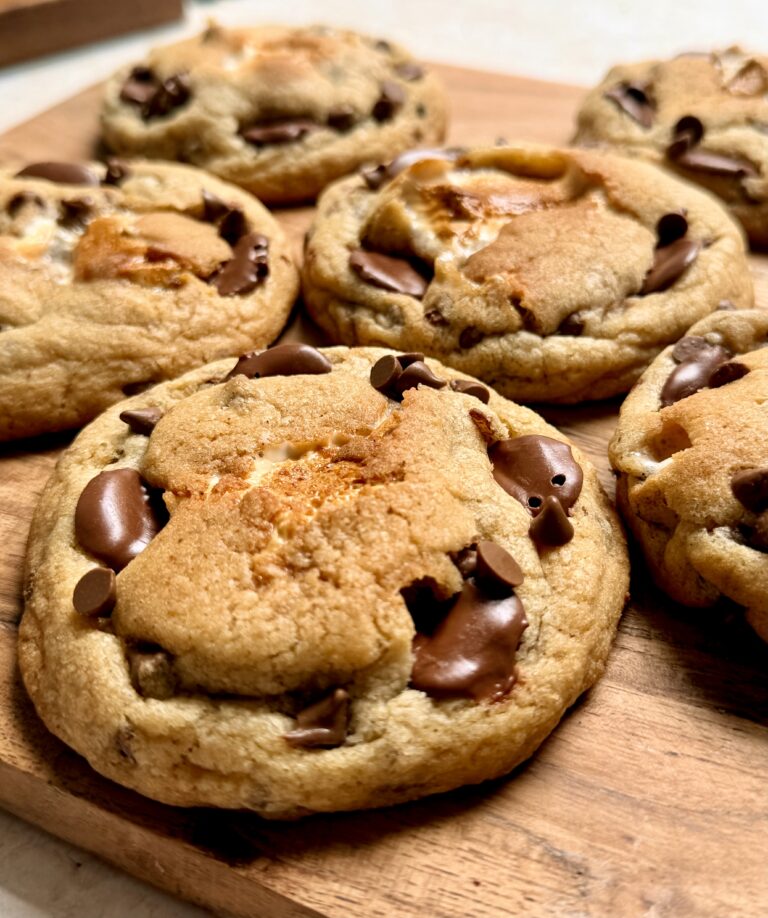 Brown Butter Chocolate Chip S’mores Cookies