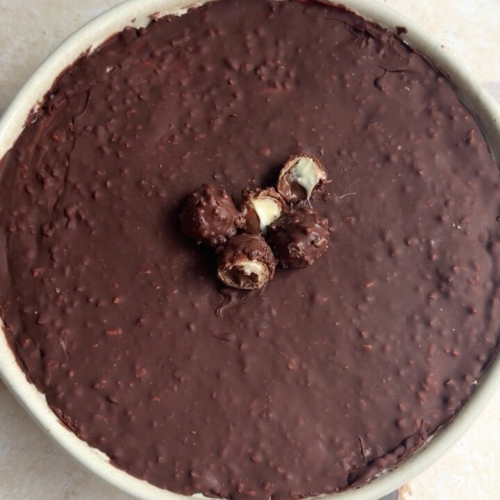 Ferrero Rocher Icebox Cake