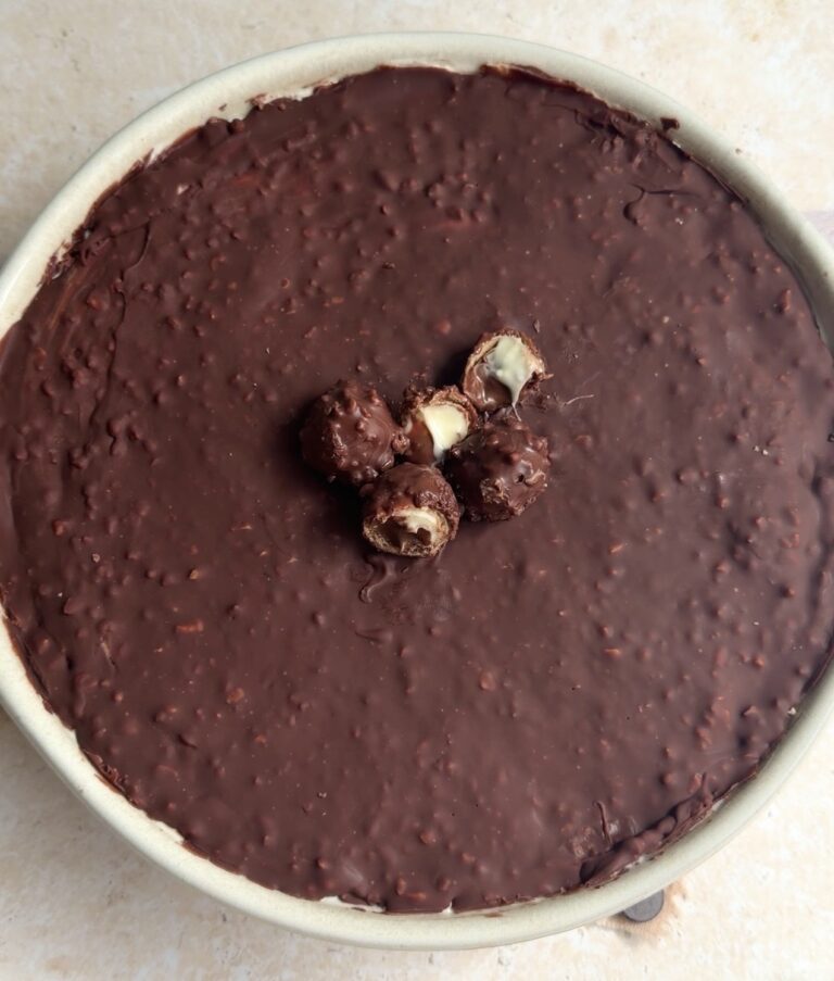 Ferrero Rocher Icebox Cake