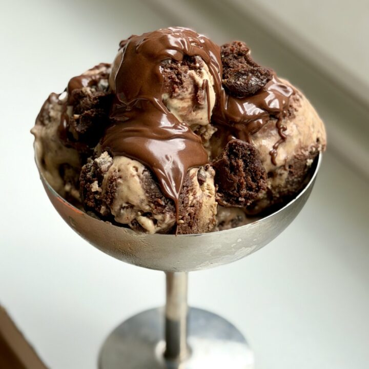 Coffee Brownie Ice Cream