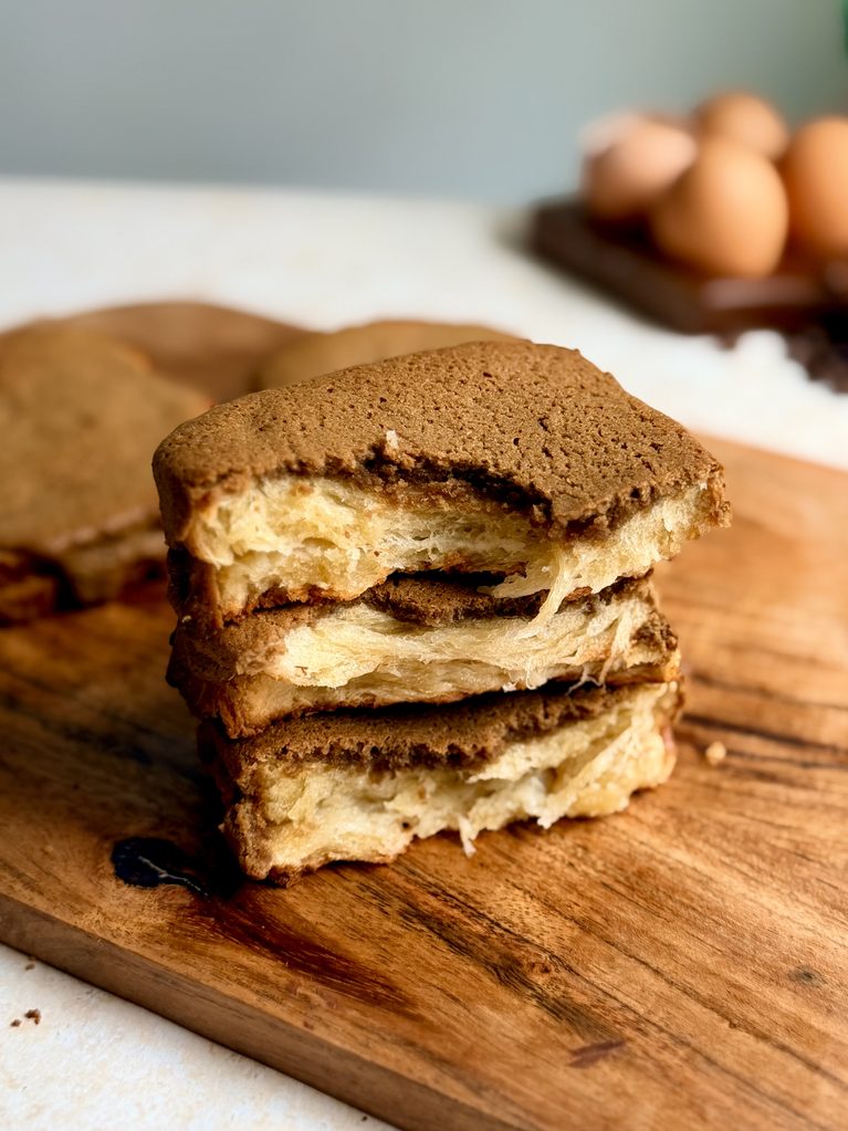 Coffee Butter Toasts (roti boy inspired Toasts)