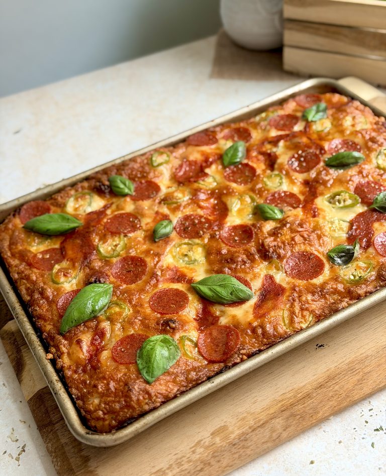 Easy Sheet Pan Pizza