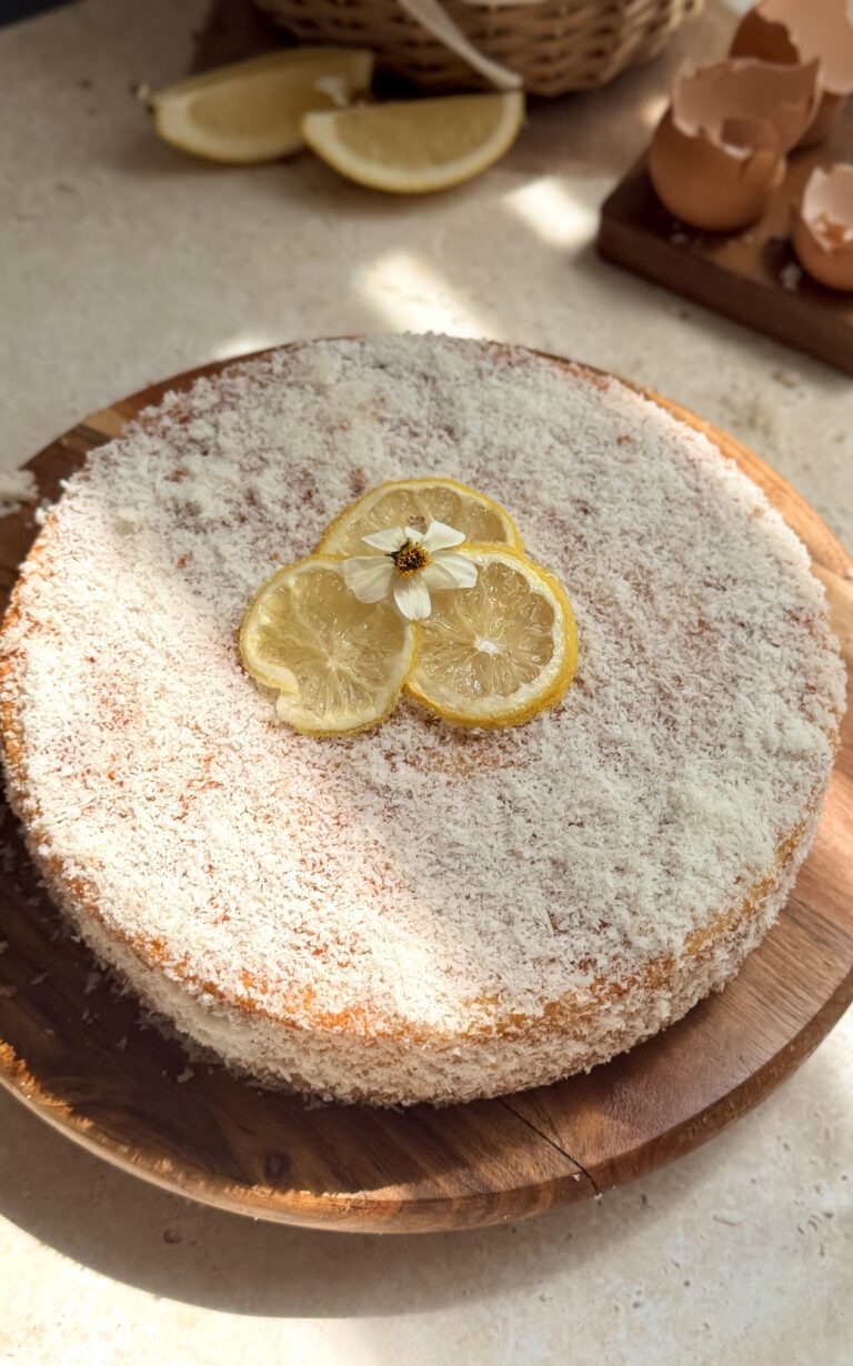 Lemon Coconut Cake