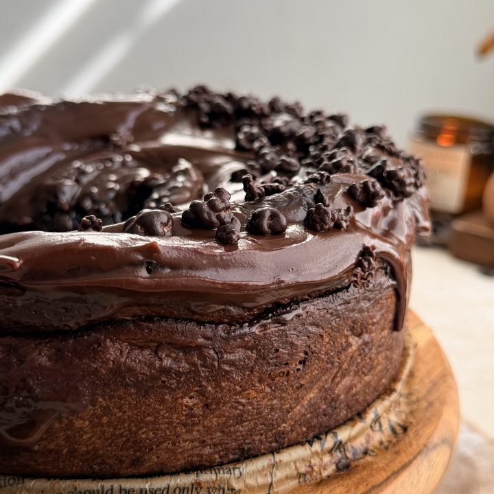 Double Chocolate Cinnamon Roll Cake